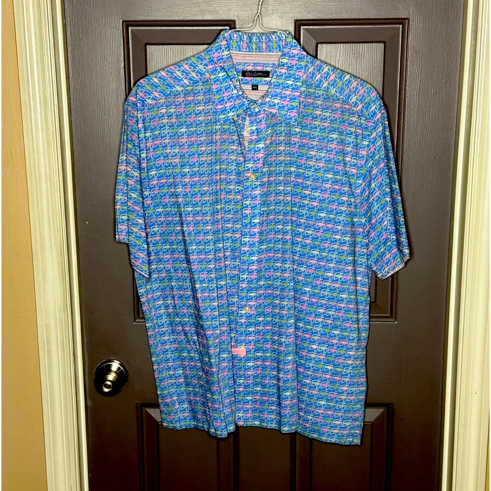 Robert Graham men’s short sleeve button up